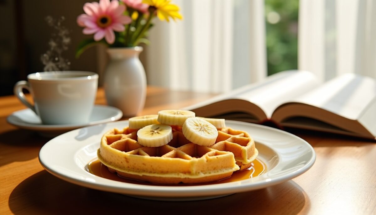 Gaufres moelleuses à la banane par ChicChew.fr : une recette simple et gourmande