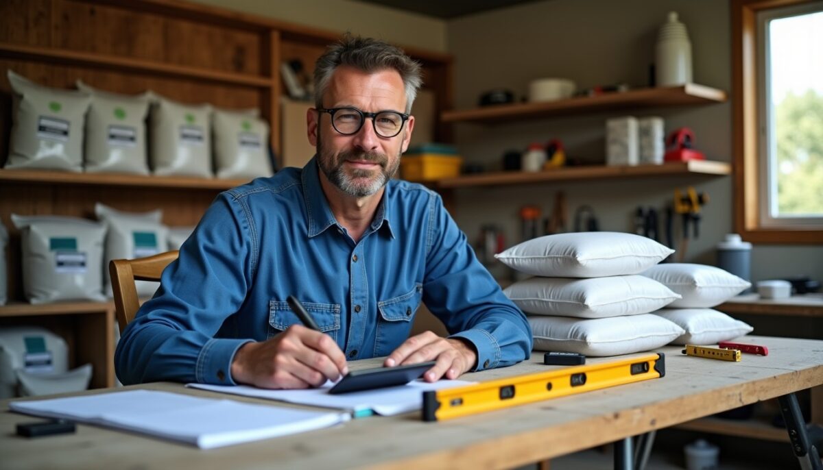 Calculer le nombre de sacs de ragréage nécessaires pour 20 m² : guide pratique et astuces