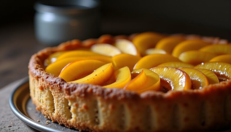 Délicieuse tarte normande aux pommes caramélisées et Calvados : recette authentique à découvrir