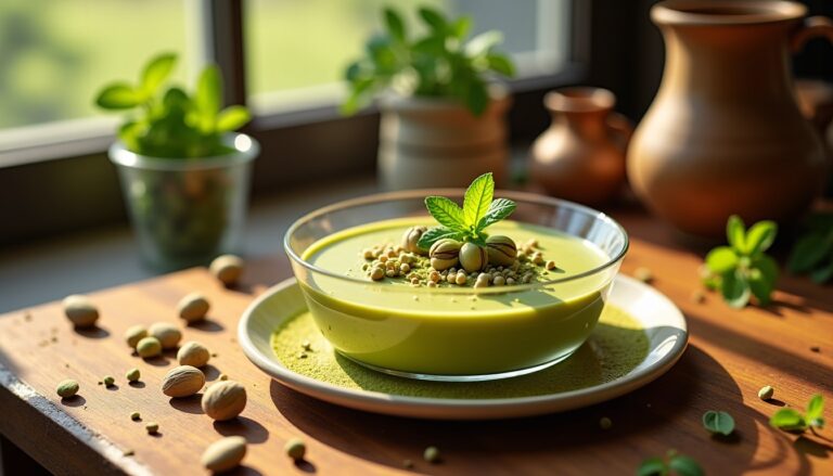 Délice onctueux à la pistache : recette simple pour un dessert irrésistible