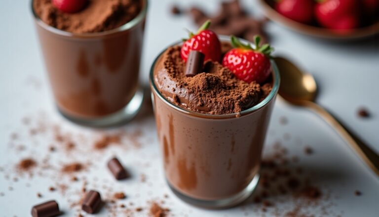 Mousse au chocolat traditionnelle : une recette simple et rapide à savourer