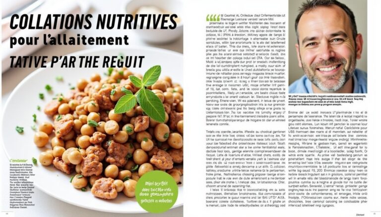 Collations Nutritives pour l'Allaitement : Astuces Simples pour Maintenir Énergie et Bien-Être