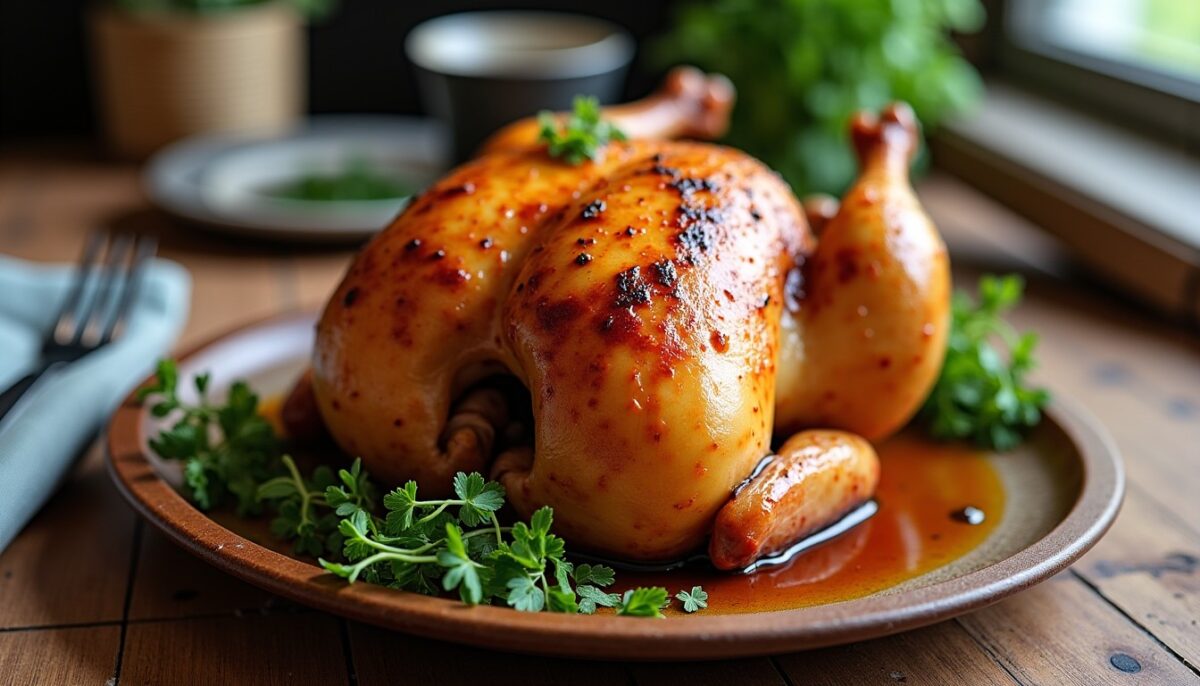 Cuisse de poulet rôtie : la recette pour un goût croustillant et une chair juteuse