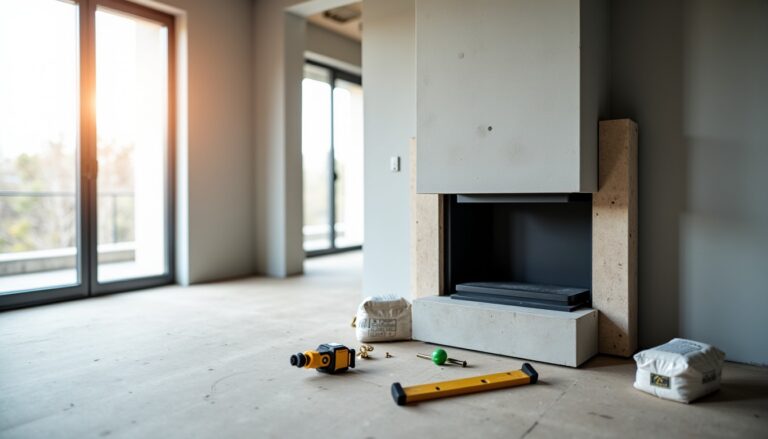 Réaliser sa cheminée centrale avec cheminee-design-fr.com : processus en 7 étapes