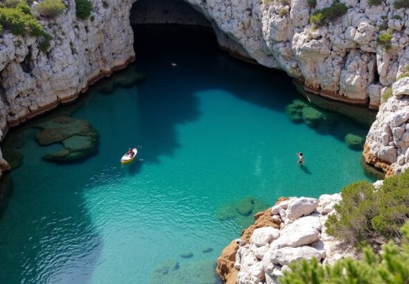 La source naturelle de la Cetina : le mystérieux Œil de la Terre en Croatie